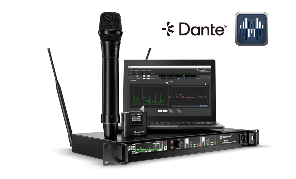 Dual-Channel True Diversity Wireless Microphone System